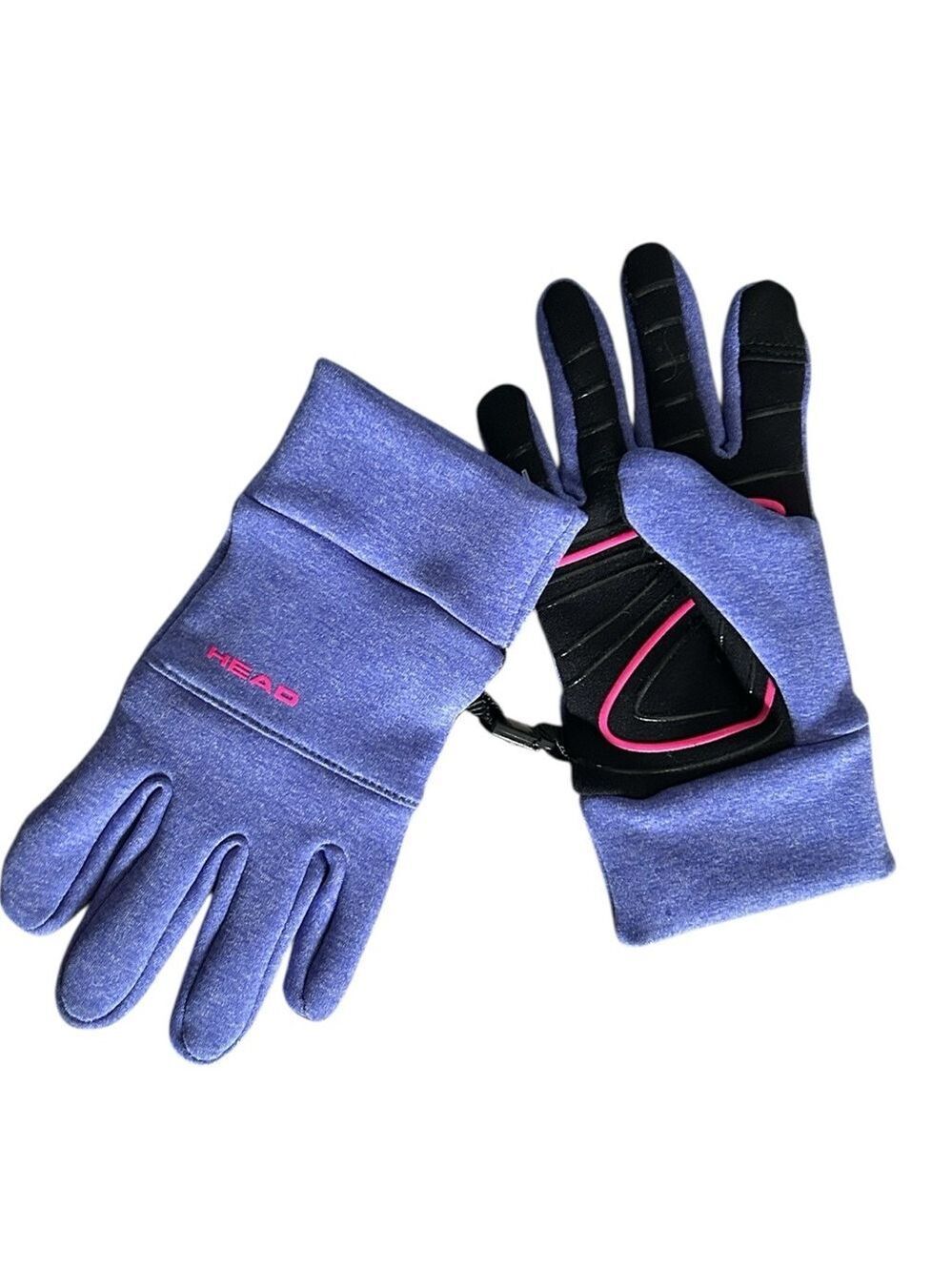 HEAD Kids' Sensatec Touchscreen Gloves in Violet and Pink Size Med